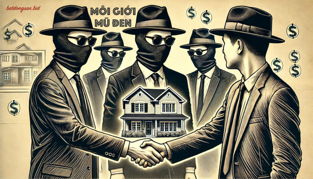 Các chiêu trò của môi giới mũ đen trong thị trường bất động sản