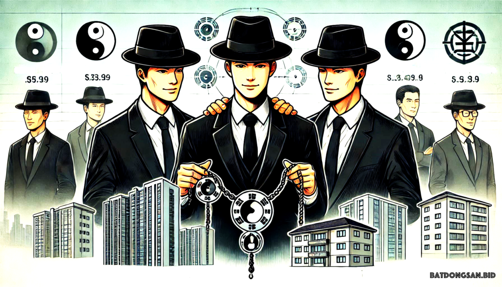 Vòng tròn ma trận: phong thủy - định giá - môi giới