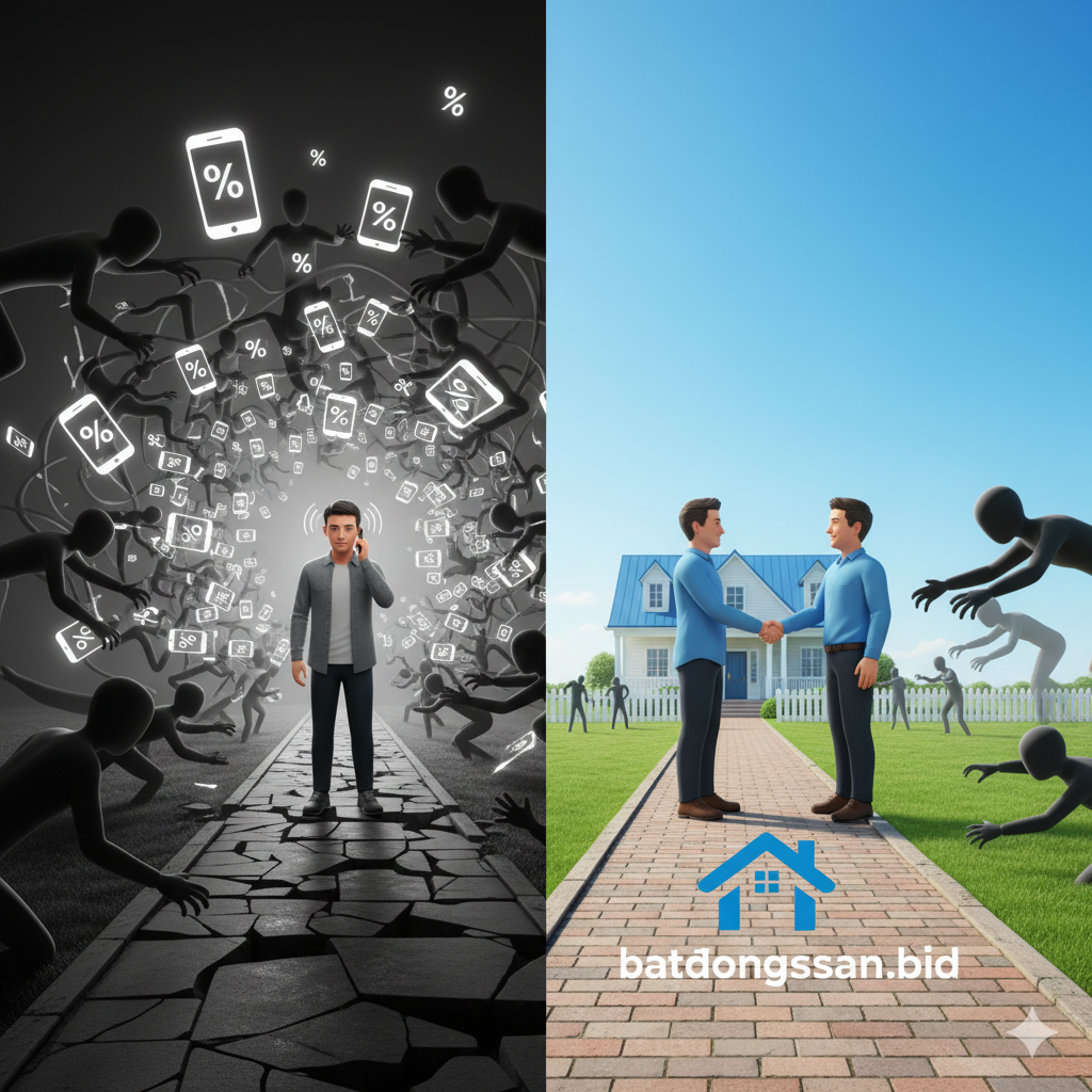 Từ "Bội Thực Thông Tin" Đến Làn Sóng "Tự Chủ" trong xu hướng giao dịch bất động sản chính chủ.